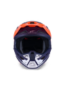 Alpinestars Supertech M7 Core Helmet Orange/Blue Matte ECE06