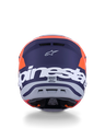 Alpinestars Supertech M7 Core Helmet Orange/Blue Matte ECE06