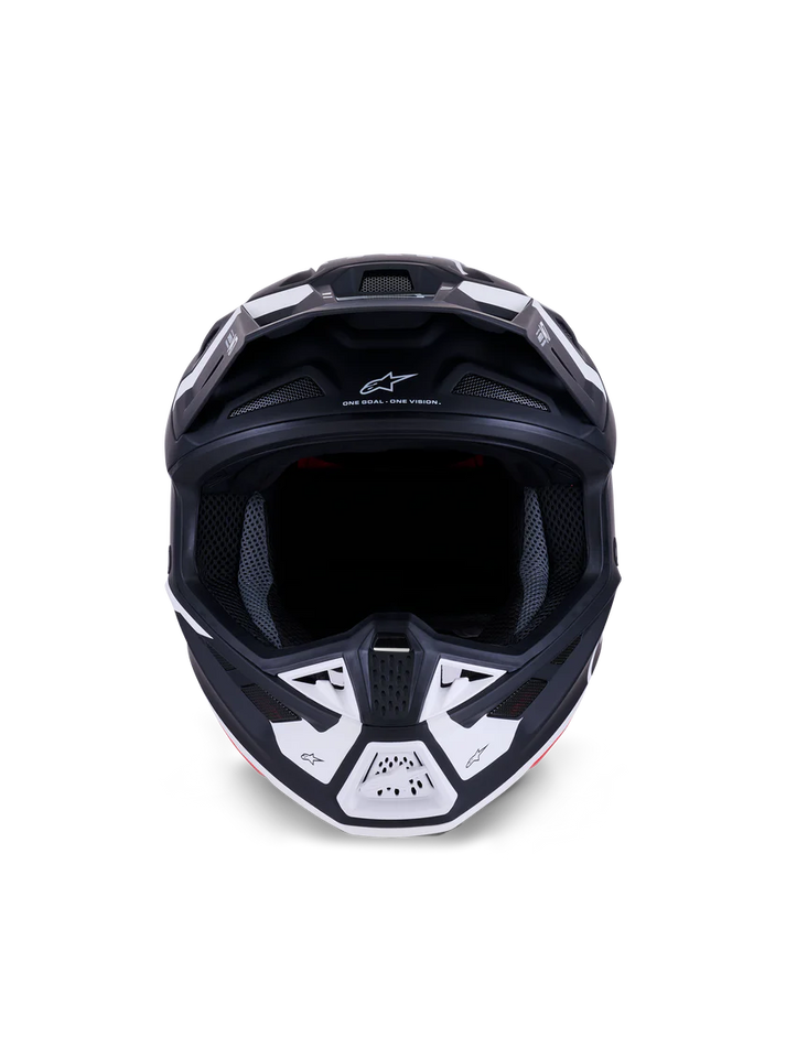 Alpinestars Supertech M7 Dasher Helmet Black/White Matte ECE06