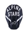 Alpinestars Supertech M7 Dasher Helmet Black/White Matte ECE06