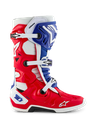 Alpinestars Tech 10 Boots Bright Red/ White/Blue