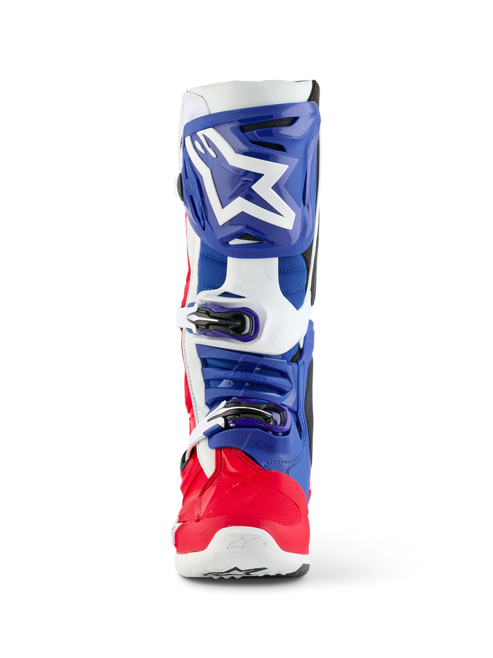 Alpinestars Tech 10 Boots Bright Red/ White/Blue