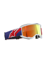 Alpinestars Vision 5 Corp Goggles Red/Purple Mirror Red