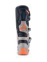 Alpinestars Tech 7 Enduro 2026 Boots White/Warm Grey/Orange Fluo
