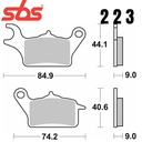 SBS Brake Pad FA652 Scooter Carbon