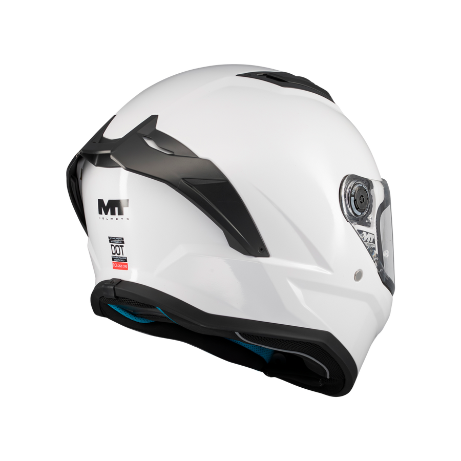 MT Full Face Helmet Stinger 2 Pure A0 White