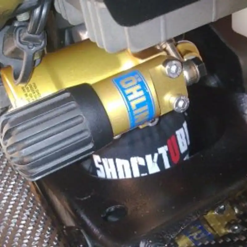 R&G Shocktube 3 Front 10 x 10 Black