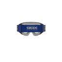EKS Brand GOX Flat Out Clear Goggles Blue/Black