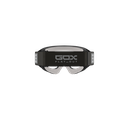 EKS Brand GOX Flat Out Clear Goggles Black/Grey