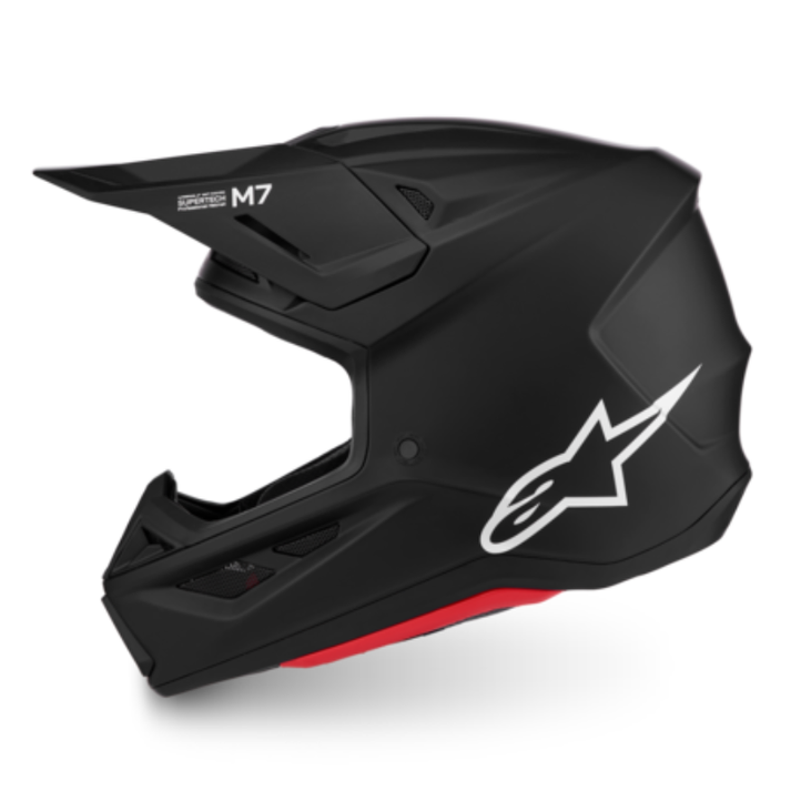 Alpinestars Supertech M7 Solid Matte Black