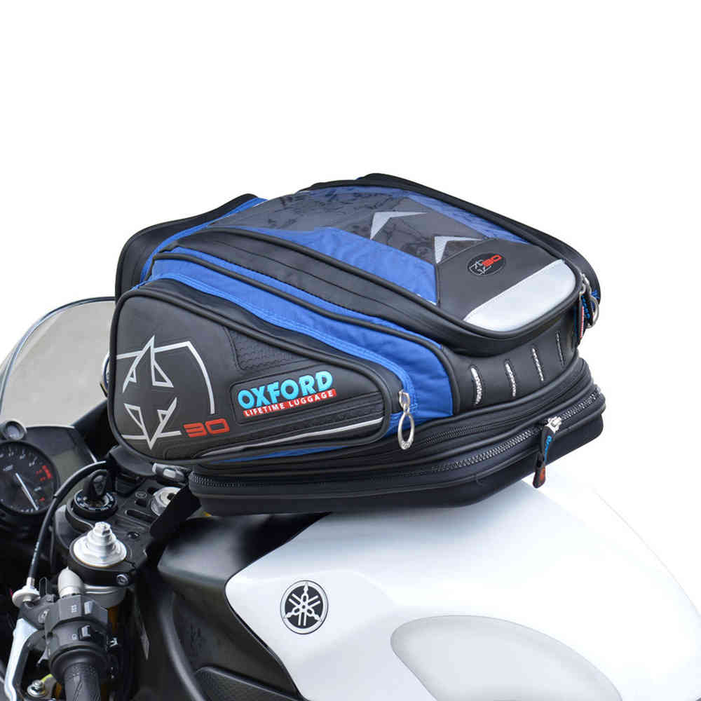 Oxford X30 Magnetic Tankbag Blue