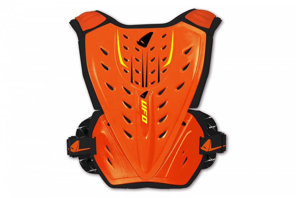 UFO MX Reactor 2 Evolution Chest Protector Youth Neon Orange