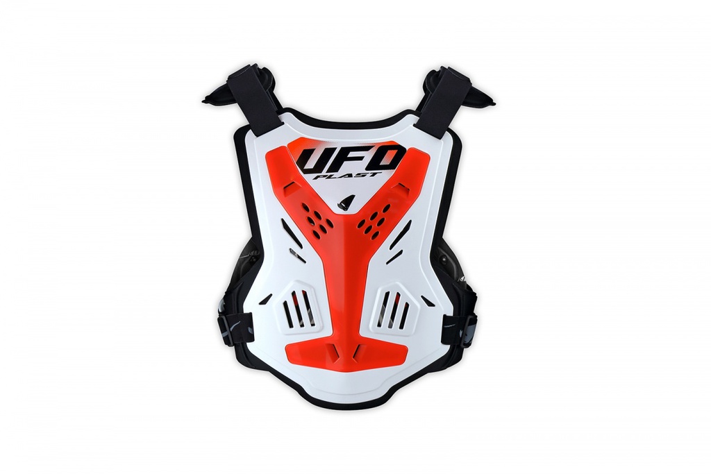 UFO MX X Concept Evo Chest Protector White/Red
