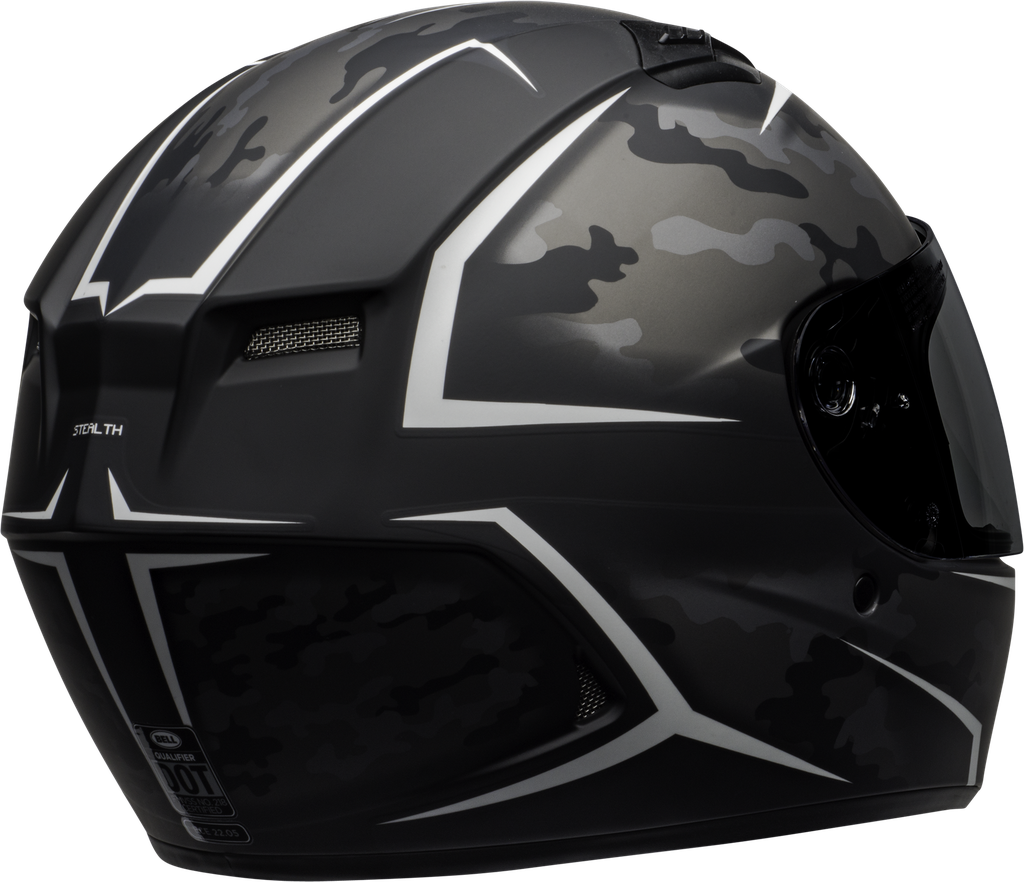 Bell Qualifier Stealth Full Face Camo Matt Black/White