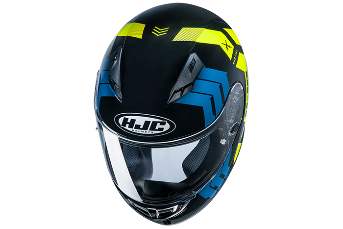 HJC Full Face Helmet CS-15 Martial MC4H Yellow/Blue