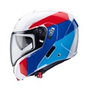 Caberg Horus Scout Flip Up Helmet D6 White/Red/Blue