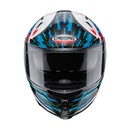 Caberg Avalon Hawk Full Face Helmet J7 White/Black/Blue