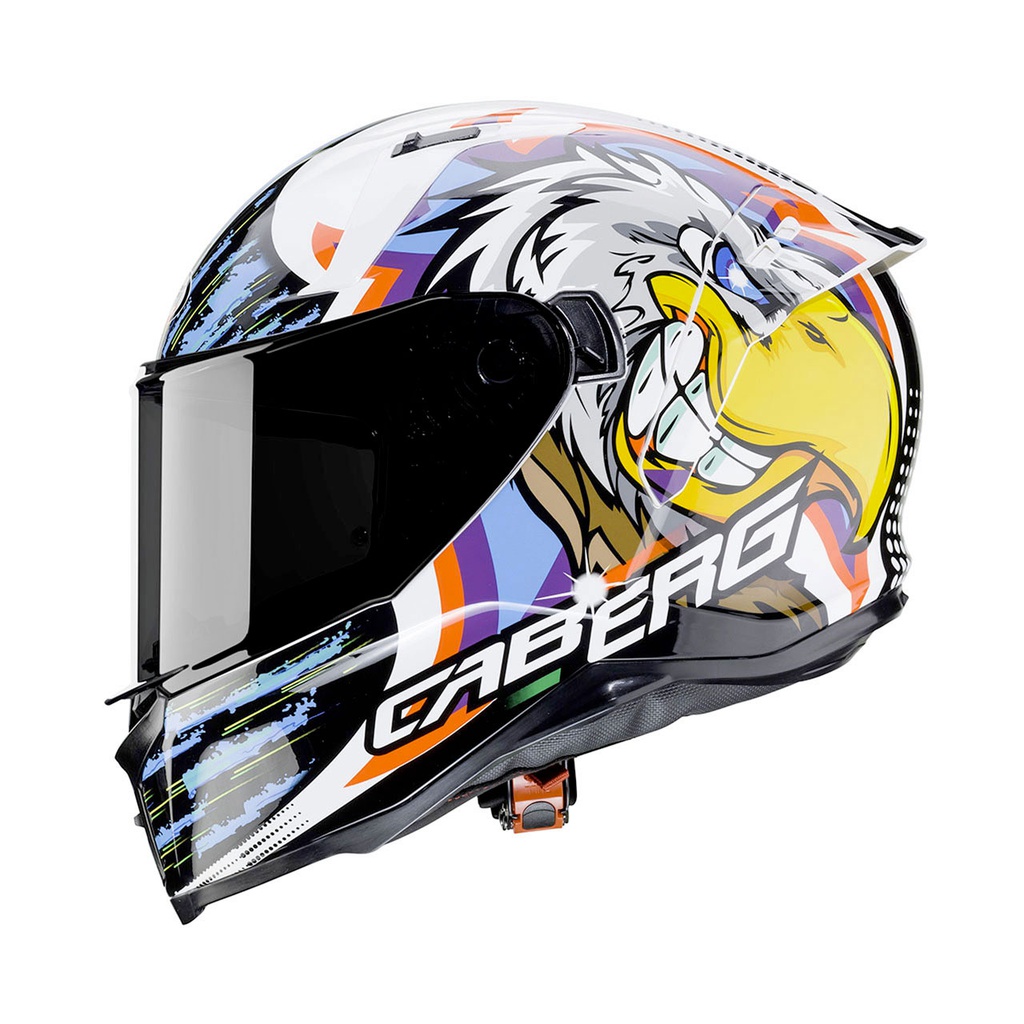Caberg Avalon Hawk Full Face Helmet J7 White/Black/Blue