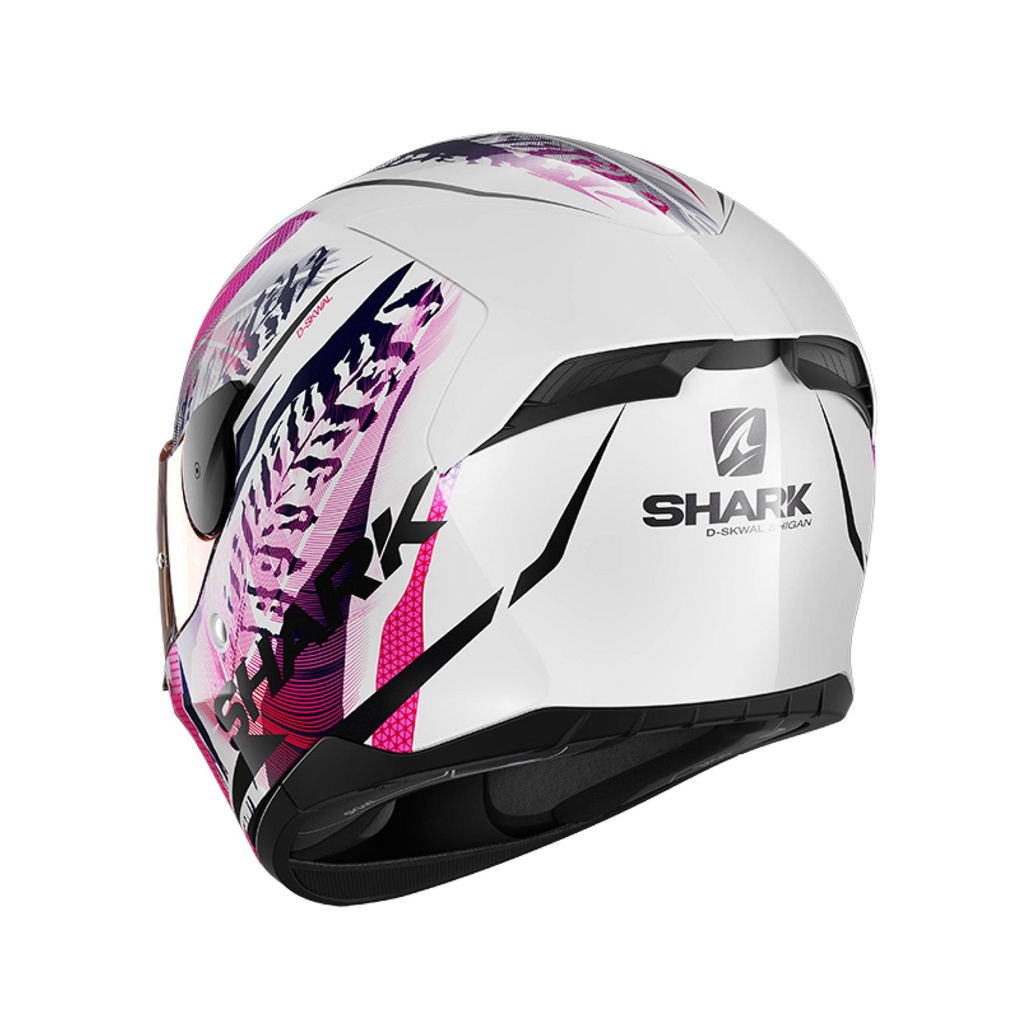 Shark D-Skwal 2 Shigan Full Face Helmet Womens White/Pink