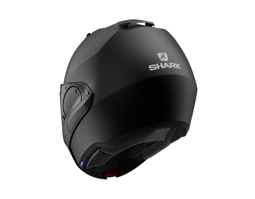 Shark Evo-ES Blank Flip Up Helmet Matt Black