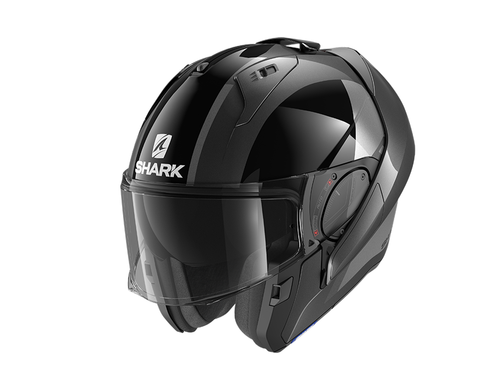Shark Evo-ES Endless Flip Up Helmet Grey/Black