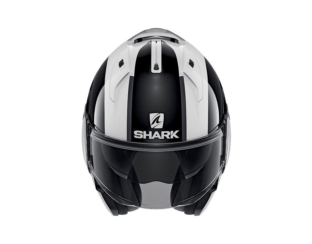 Shark Evo-ES Endless Flip Up Helmet White/Black