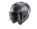 Shark Evo-ES Yari Flip Up Helmet Matt Grey/Blue