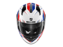 Shark Ridill 1.2 Phaz Full Face Helmet White/Blue/Red