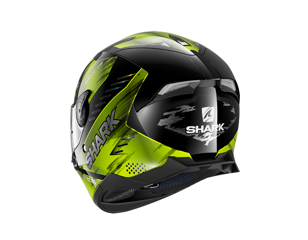 Shark Skwal 2 Venger Full Face Helmet Yellow/Black