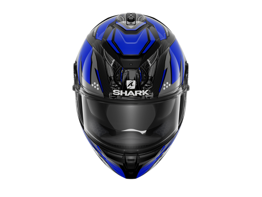Shark Spartan GT Carbon Urikan Full Face Helmet Black/Blue
