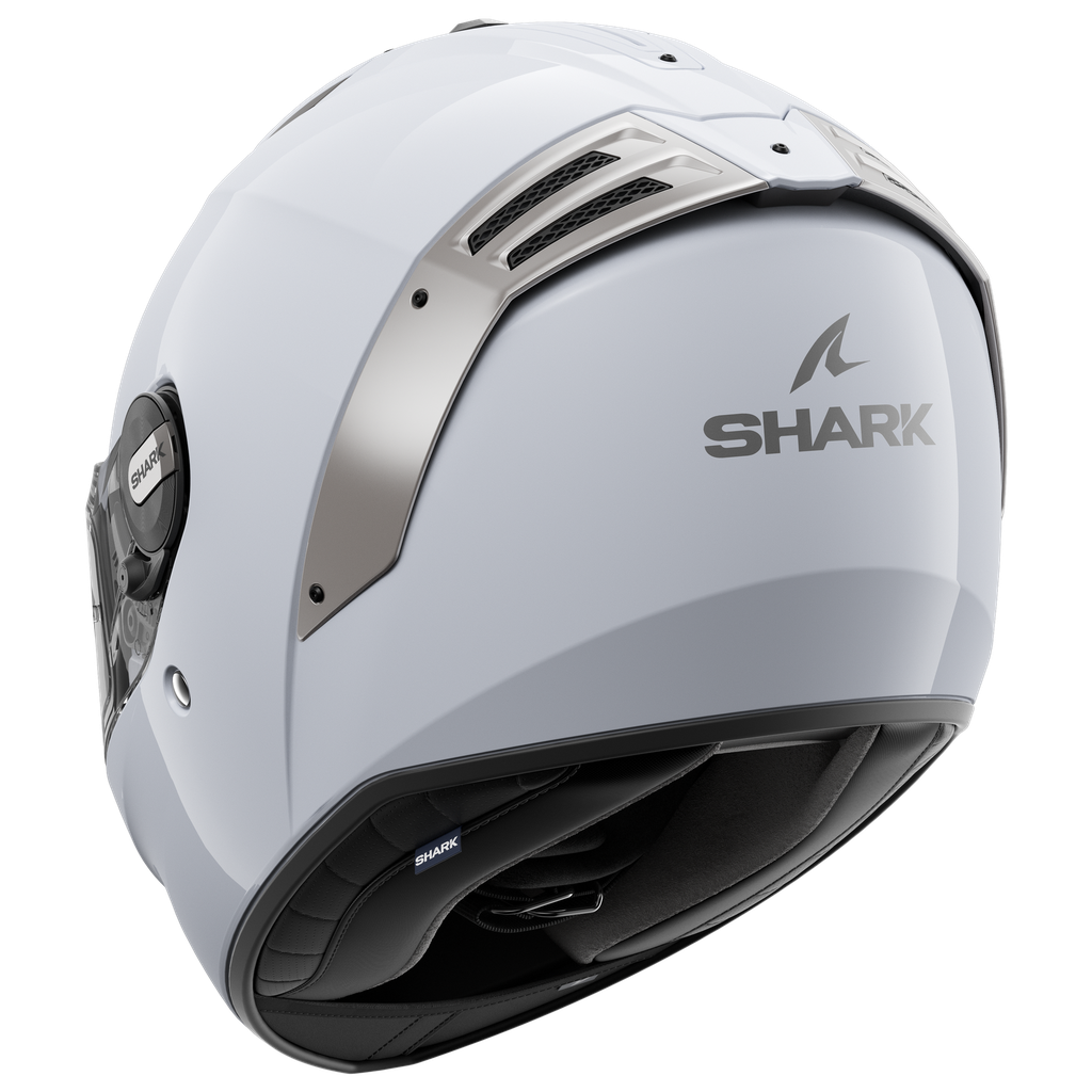 Shark Spartan RS Blank Full Face Helmet White
