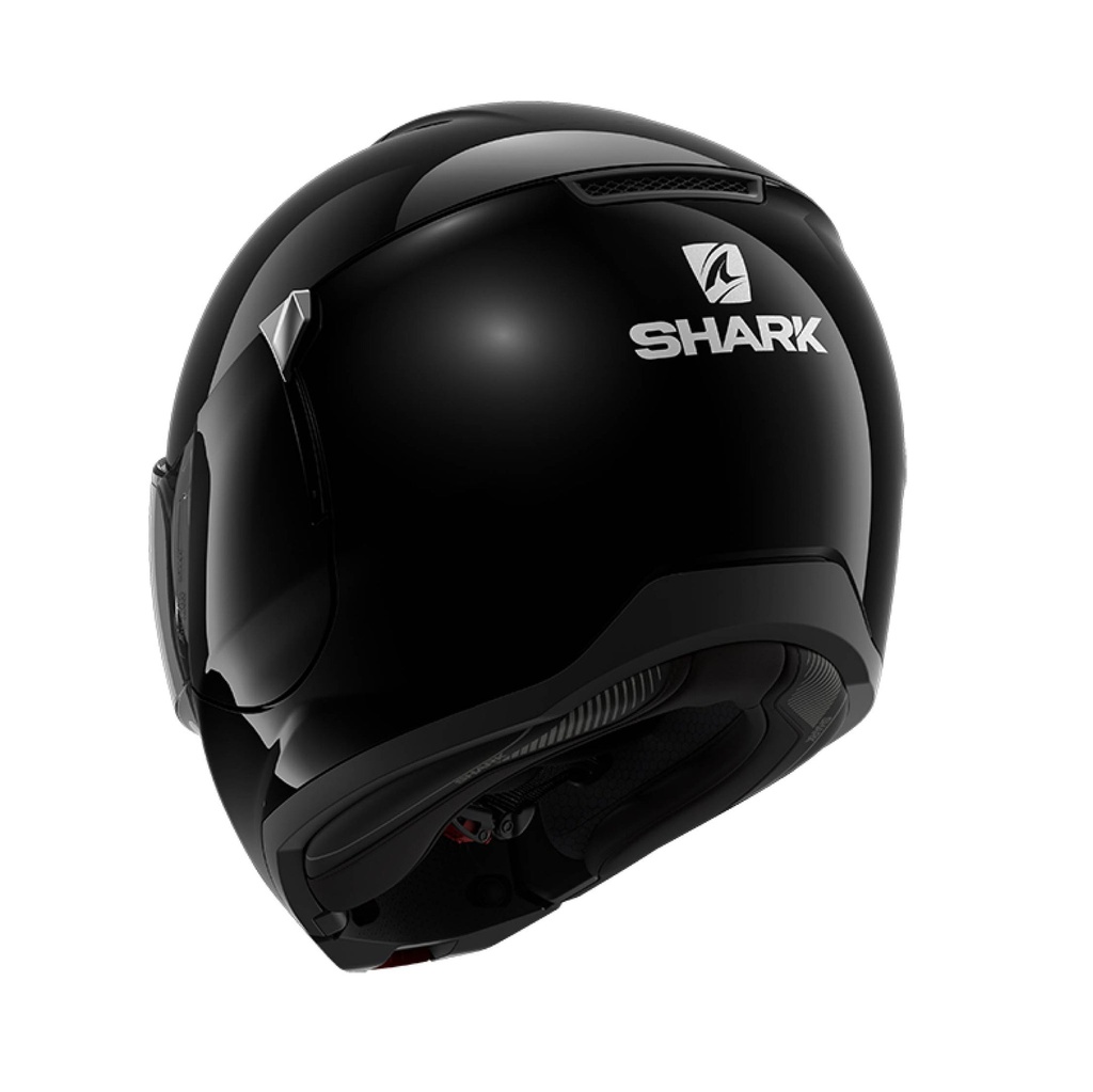 Shark Evojet Blank Flip Up Helmet Black