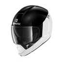 Shark Evojet Dual Blank Flip Up Helmet Matt White/Black