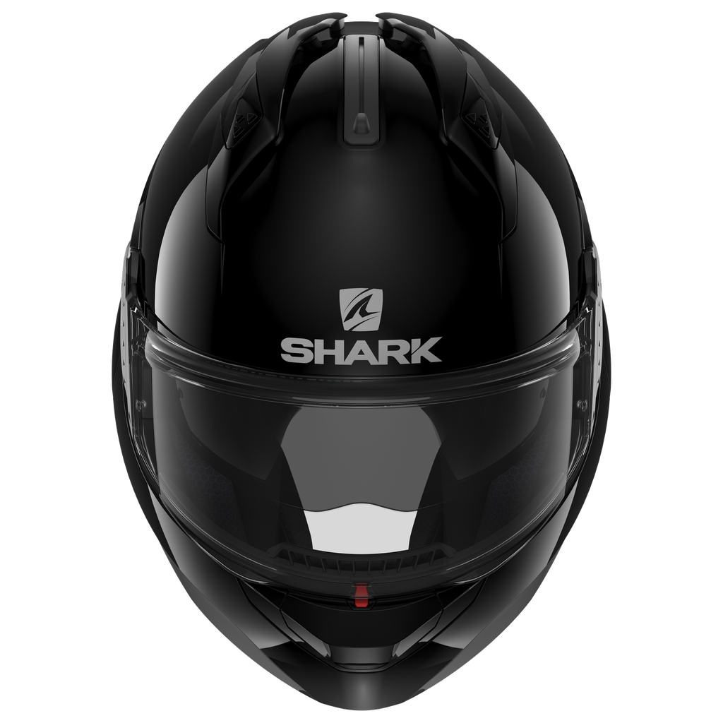 Shark Evo-GT Blank Flip Up Helmet Black