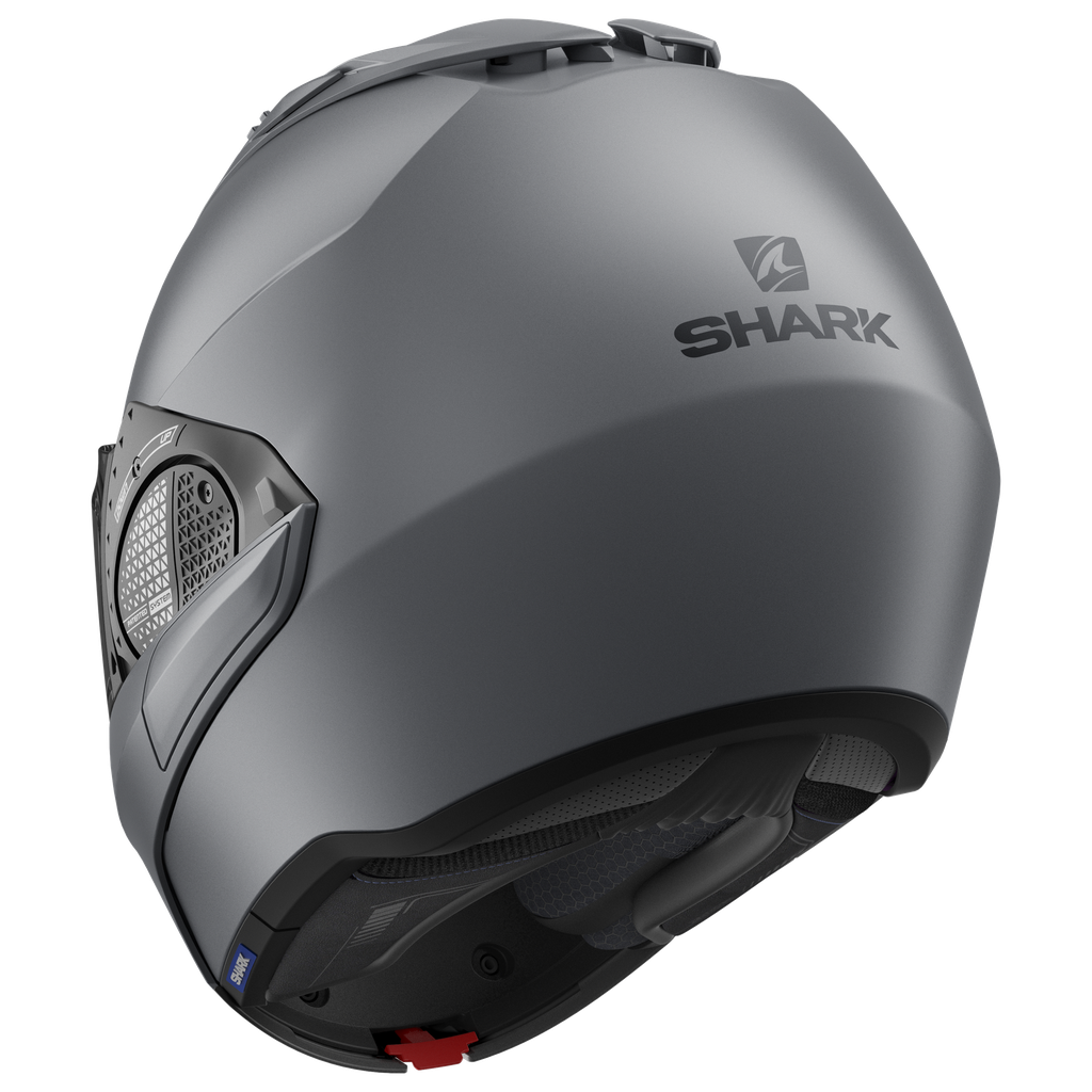Shark Evo-GT Blank Flip Up Helmet Matt Grey