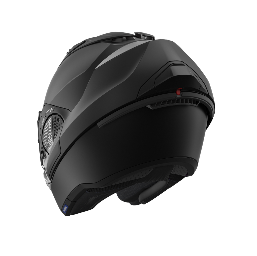 Shark Evo-GT Blank Flip Up Helmet Matt Black