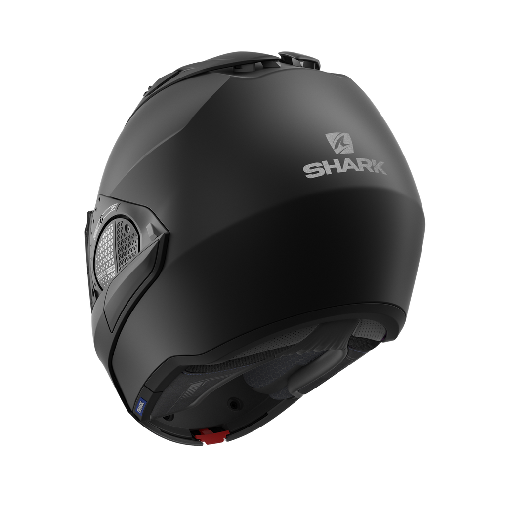 Shark Evo-GT Blank Flip Up Helmet Matt Black