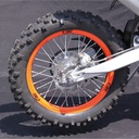 S3 Enduro Wheel Sticker Kit Orange