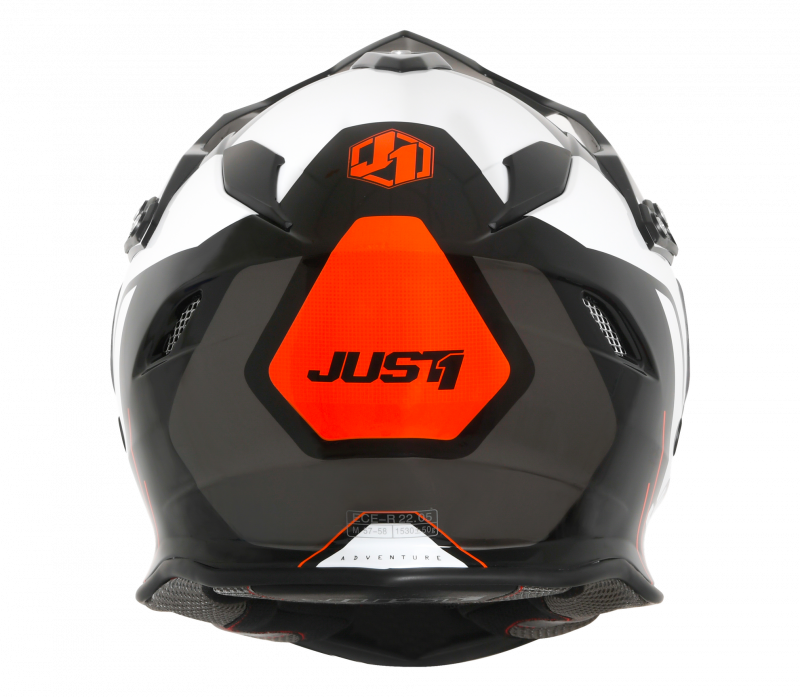 Just1 J34 Pro Tour Adventure Helmet Orange/Black