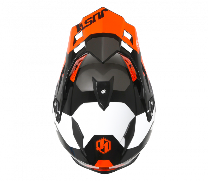 Just1 J34 Pro Tour Adventure Helmet Orange/Black