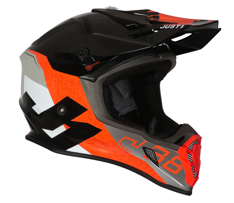 Just1 J38 Korner MX Helmet Orange/Black