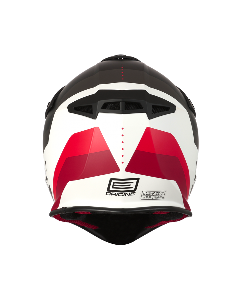 Origine Hero MX Helmet Fluo Black/White Matt