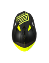 Origine Hero MX Helmet Black/Fluo Yellow Matt
