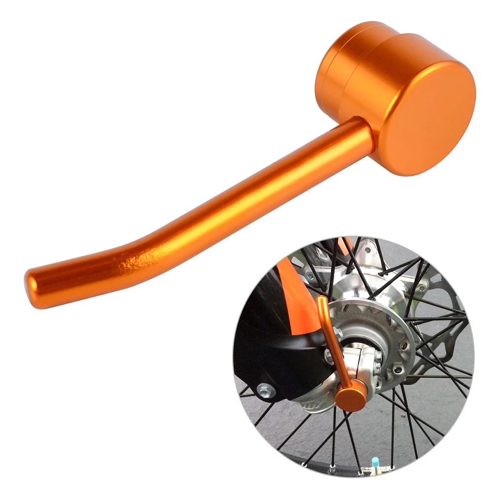 Racecraft Front Axle Puller KTM | Husqvarna 22mm Orange