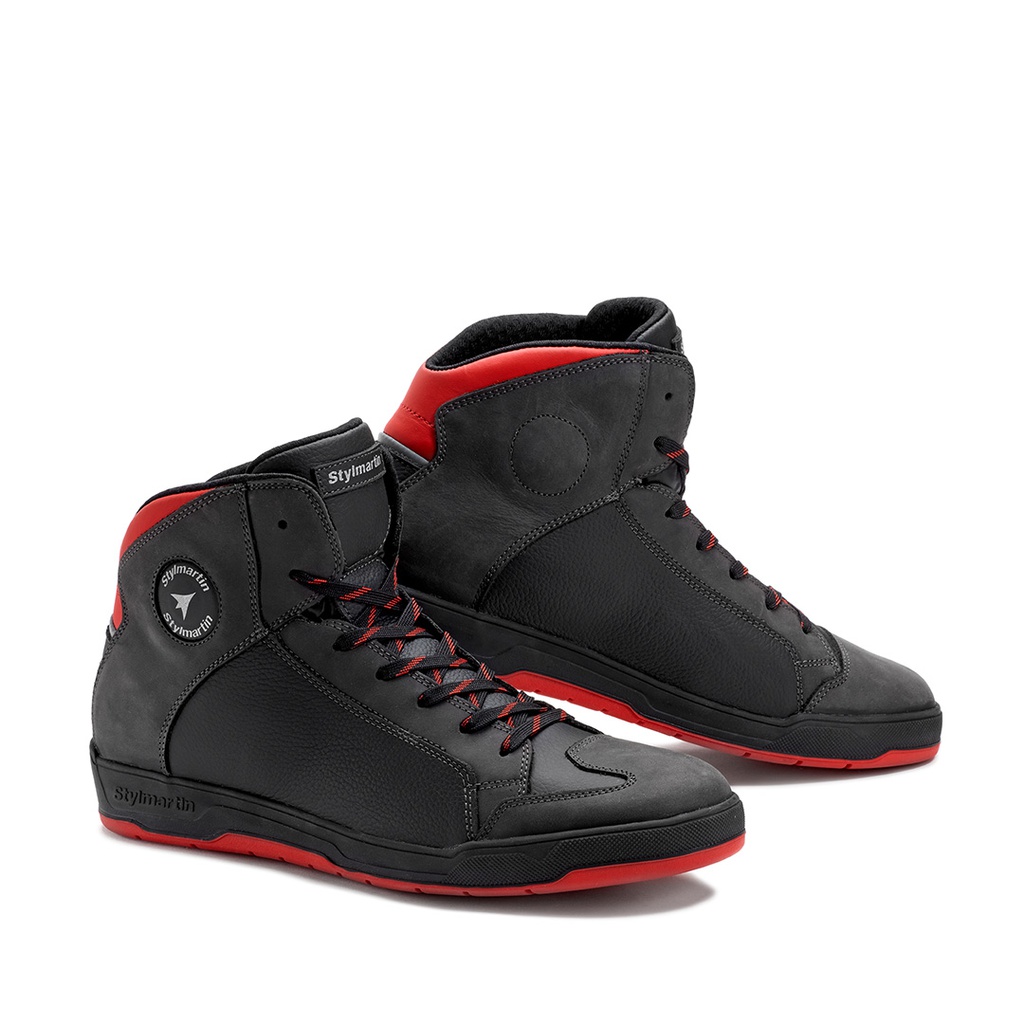 Stylmartin Sneaker Double Black/Red WP