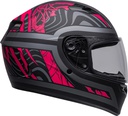 Bell Qualifier Rebel Full Face Helmet Matt Black/Pink