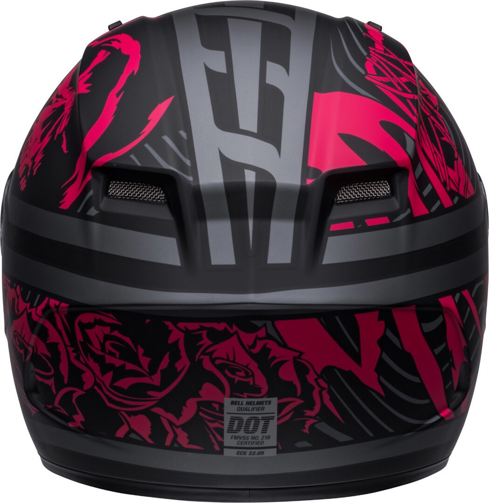 Bell Qualifier Rebel Full Face Helmet Matt Black/Pink