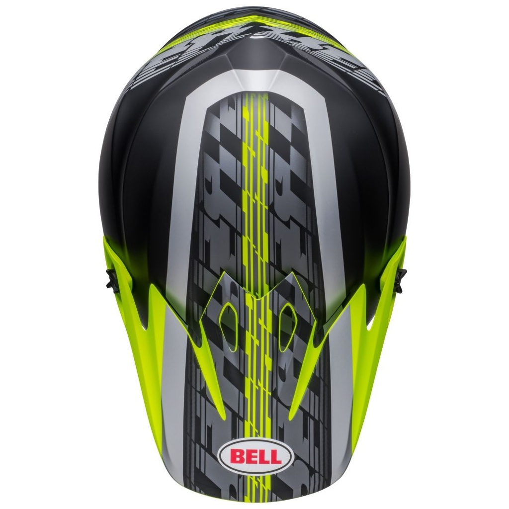 Bell MX-9 Mips Offset MX Helmet Matt Black/Hi-Viz