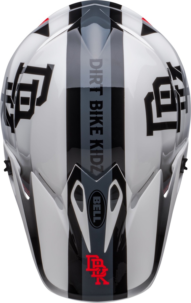 Bell MX-9 Mips Twitch DBK MX Helmet White/Black