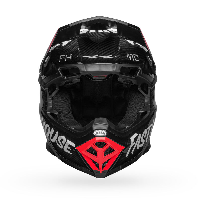 Bell Moto-10 Spherical Privateer MX Helmet Black/Red